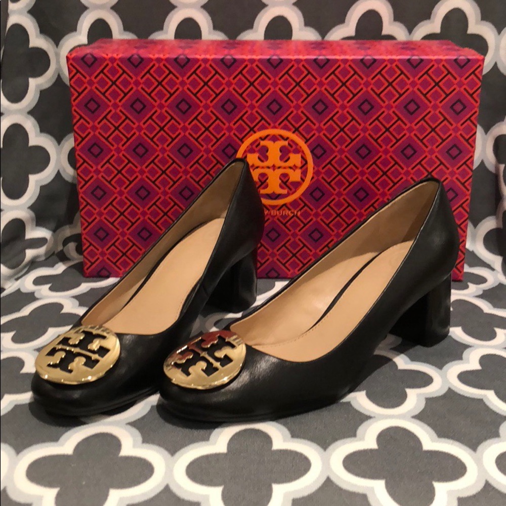 Tory Burch block heel pump